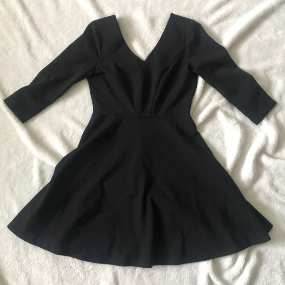 Black Swan elegant A line dress